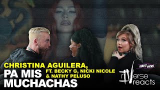 rIVerse Reacts: Leah's Picks - Pa Mis Muchachas by Christina Aguilera (M\/V Reaction)