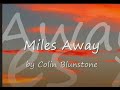 Miles away by colin blunstonewith lyrics
