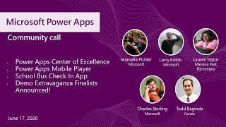 Microsoft Power Apps community call-June 2020
