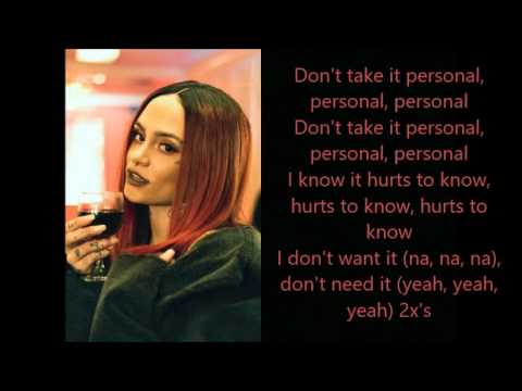 Kehlani   Personal lyrics