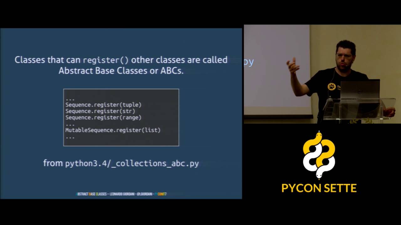 Image from Abstract base classes uso intelligente delle metaclassi