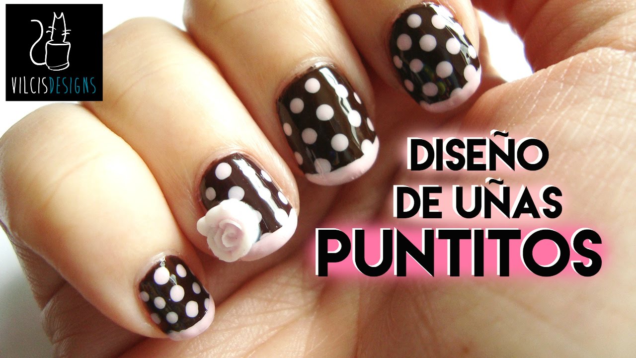 Desafío 31 días: día 11 uñas puntitos / 31 Day Challenge: Day 11 polka