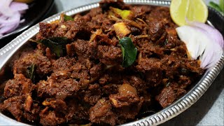 SPECIAL Beef Fry Recipe Just For Bachelors | Beef Fry Kerala Style | Kerala Beef Ularthiyathu