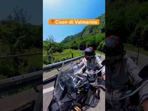 Riding the scenic hills of Cison di Valmarino, Italy #motorcycletour #bmwgs1250 #italytravel