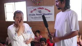 किन रोईन जानुका गुरूङ् बेलायत बाट नेपाल स्नेहि काख मा आएर । Nepal snehi kaakha