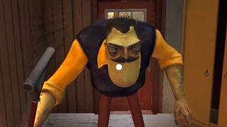Hello Neighbor Prototype 4 The Neighbor Jumpscare