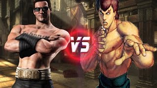 Johnny Cage vs Fei Long - Mortal Kombat vs Street Fighter