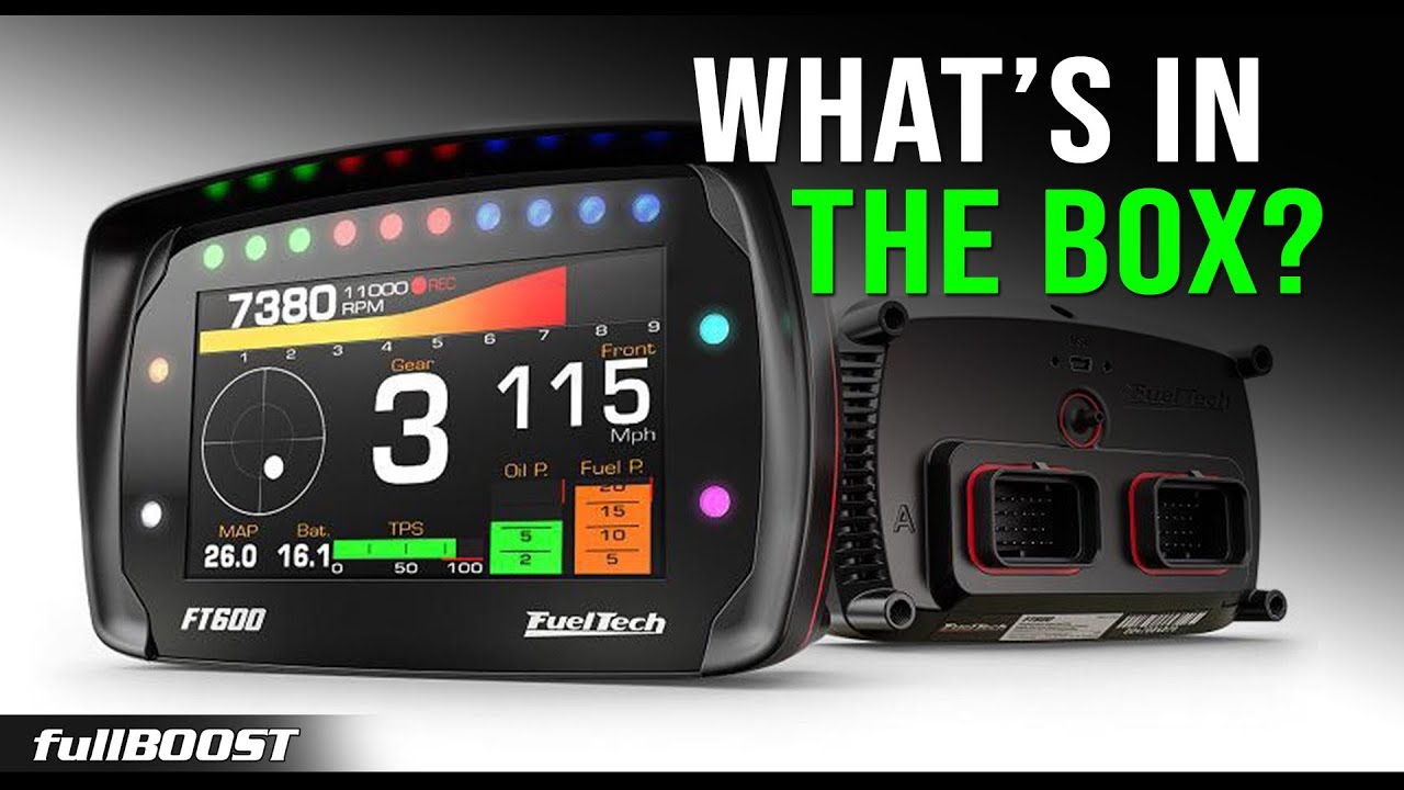 Ft600 Fueltech ecu FT600 unboxing | BACKYARD MECHANICS | Project Redline 2.0 ...