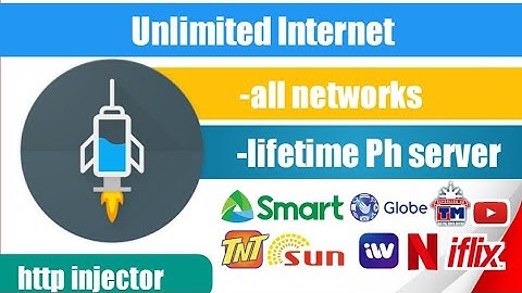 HTTP Injector Lifetime Ehi file (Ph server) for Globe,Smart,Sun,TM,TNT|Free Internet 2019