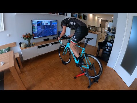 Rollentrainer Aldi mit Zwift oder RGT Cycling 