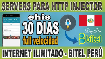 🌀 Internet Gratis Bitel Perú│Servers de 30 Dias Http Injector│😎 Diyipro ✌│Agosto - Setiembre