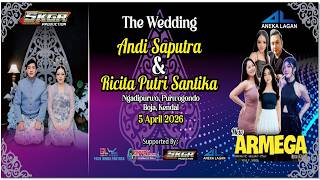 Live Streaming New ARMEGA Demak-Wedding Andi S & Ricita Purwogondo-Boja-Kendal