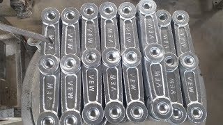 Aluminium  parts made using permanent mold casting
