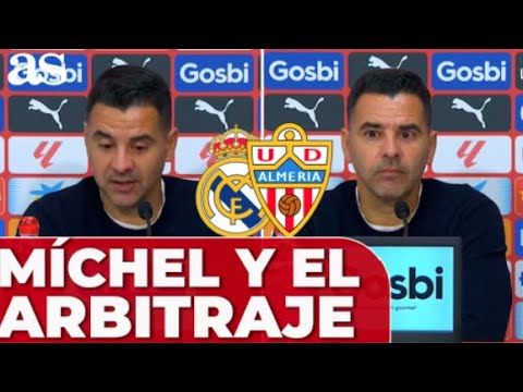 MÍCHEL opina sobre la POLÉMICA ARBITRAL del REAL MADRID - ALMERÍA y los ÁRBITROS