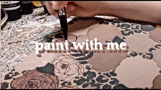 it's another chill paint-with-me | sit back, relax + chat