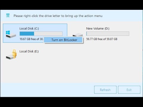 Enable Bitlocker in Windows 10 Home Edition 2020....