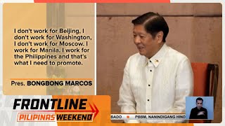 Marcos, nanindigang hindi isusuko ang karapatan ng Pilipinas sa West Philippine Sea