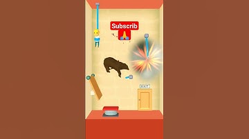 🔥Rope Cutter Rescue boy 150 #shorts #gameplay #games