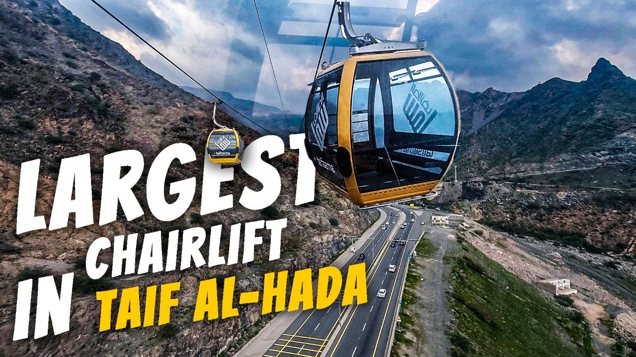 Largest CHAIRLIFT In Taif Al-Huda | how to get 30% DISCOUNT in chairlift.