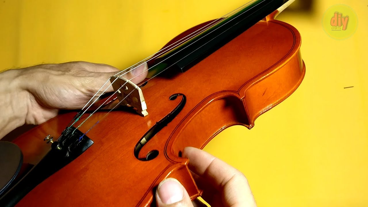 طريقة تركيب الكمان من الصفر للمبتدئين / how to setup your violin professionally