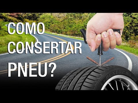 Vídeo: Como você conserta um pneu furado com lodo?