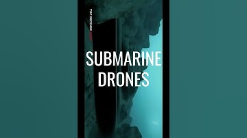 Submarine Drones: Silent Weapons of the Future🌊🤖#SubmarineDrones #militarytechnology #technews #ai