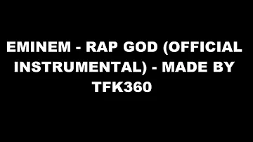 Eminem - Rap God (Official Instrumental) 2014