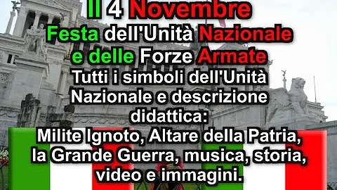Cosa si festeggia il 4 novembre spiegato ai bambini?