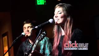 Christina Perri- Be My Forever on Click 98 9 Acoustic Lounge