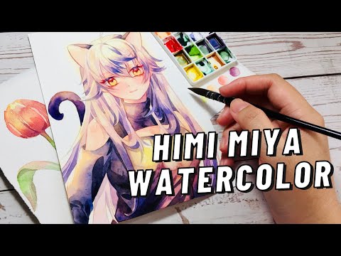 Mua Màu Nước - [review] Màu nước HIMI Miya Watercolor có nên mua? Màu nước giá rẻ chưa đến 100k