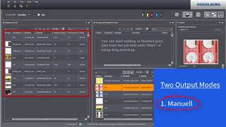 Managing Print Jobs with Prinect DFE Digital Print Terminal.