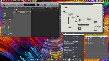 D) Getting Max MSP to play midi in Logic Pro X