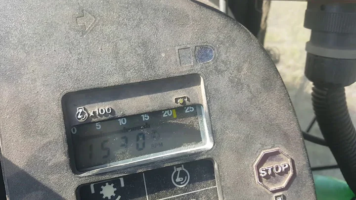 How to run a John Deere round baler