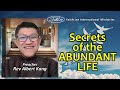 Secrets of the abundant life  rev albert kang