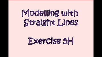 AS Maths - Pure - Modelling Straight Line Graphs