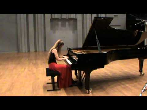 Robert SCHUMANN : Sonate n°2 op.22 en sol m - piano : Célia ONETO BENSAID