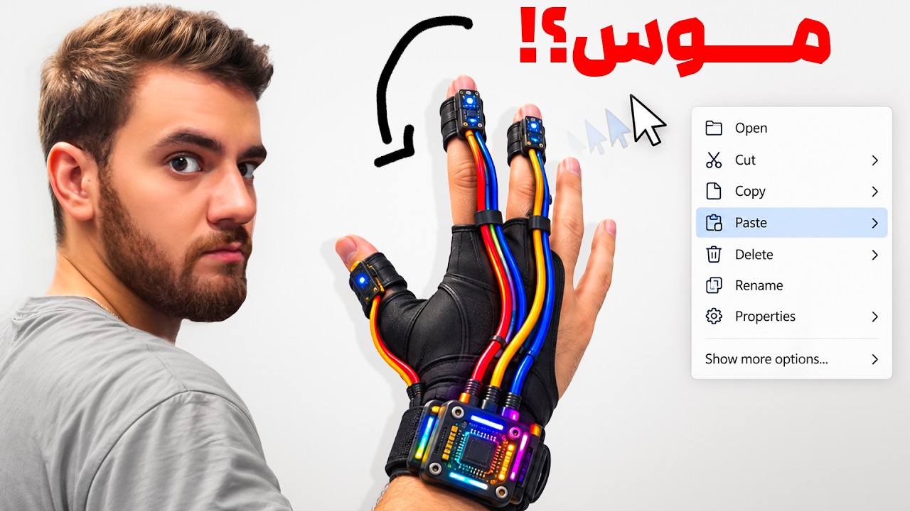 میشه فقط با حرکت انگشت کامپیوتر رو کنترل کرد؟ 🖱️⚡