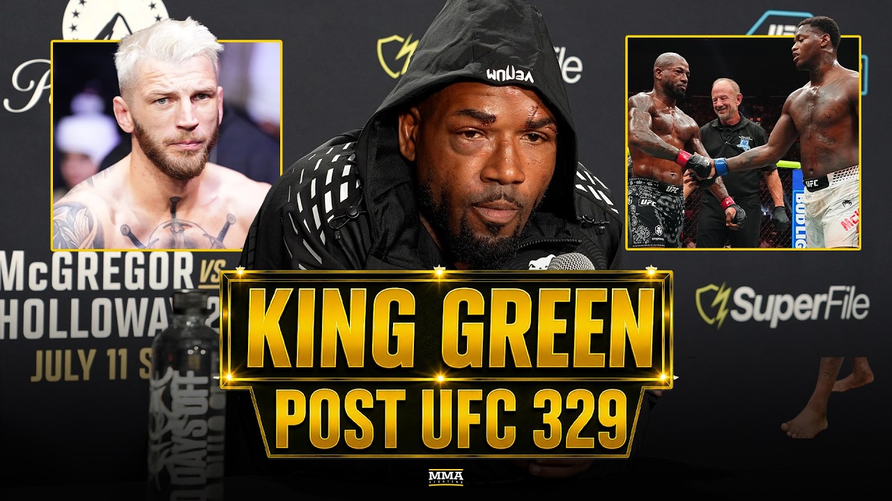 King Green Squashes Beef With Terrance McKinney, Responds To Dan Hooker | UFC 329