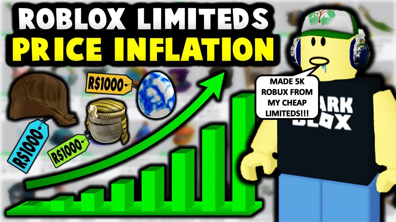Roblox Limiteds Price Inflation What Made Them So Expensive Youtube - cheap roblox limiteds