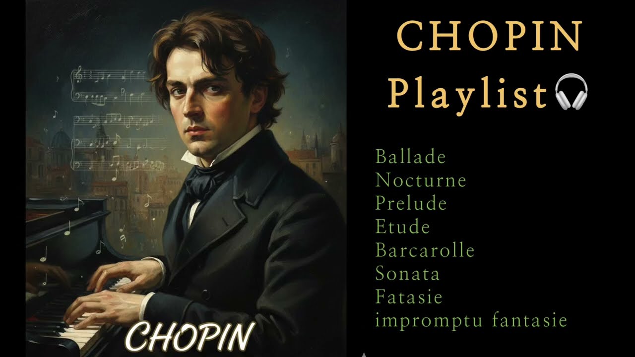 🎹쇼팽 피아노 플레이 리스트||새벽 감성 클래식🌙||울고 싶을 때 듣는 음악💦||발라드||녹턴||소나타||즉흥환상곡||클래식 음악||Chopin Piano||playlist