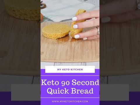  Keto Bread in 90 SECONDS - Quick amp SUPER EASY!