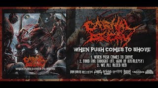 CARNAL DECAY - WHEN PUSH COMES TO SHOVE [OFFICIAL EP STREAM] (2018) SW EXCLUSIVE