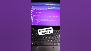 Countdown Script 2 #Linux #ubuntu #shortsviral #shortvideo #shorts #viral #viralvideo #song #songs
