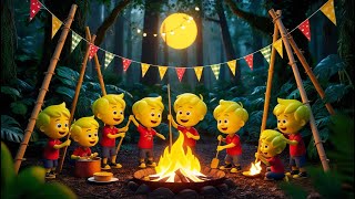 Lagu Anak Anak TERBARU 2025 BERKEMAH & MEMASAK DENGAN TEMAN