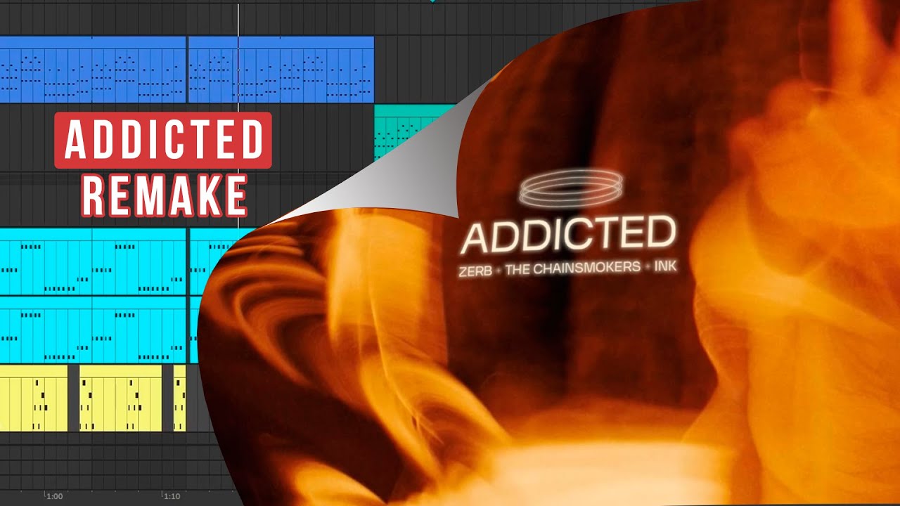 Zerb & The Chainsmokers - Addicted ft. Ink (Instrumental remake) - YouTube