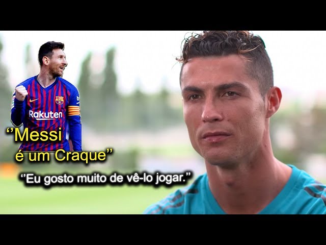 CR7 'fala quando quer' e brinca com Messi: 'Espero fazer o xeque-mate