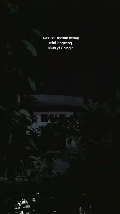 suasana malam yang sejuk #malamyangsejuk #pemandanganalam #fyptiktok #fyourpage #viralvideo