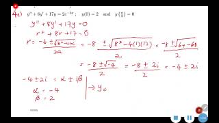 FEI3102 Chapter 2 : Ordinary Differential Equations - Part 8