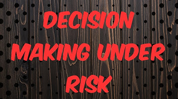 Decision Making Under Risk in Hindi....