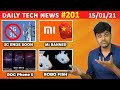 TTP 201: Xiaomi Banned?, Fish Robot, WhatsApp Ban?, Rog Phone 5, 3G will End Soon, Nokia + Google